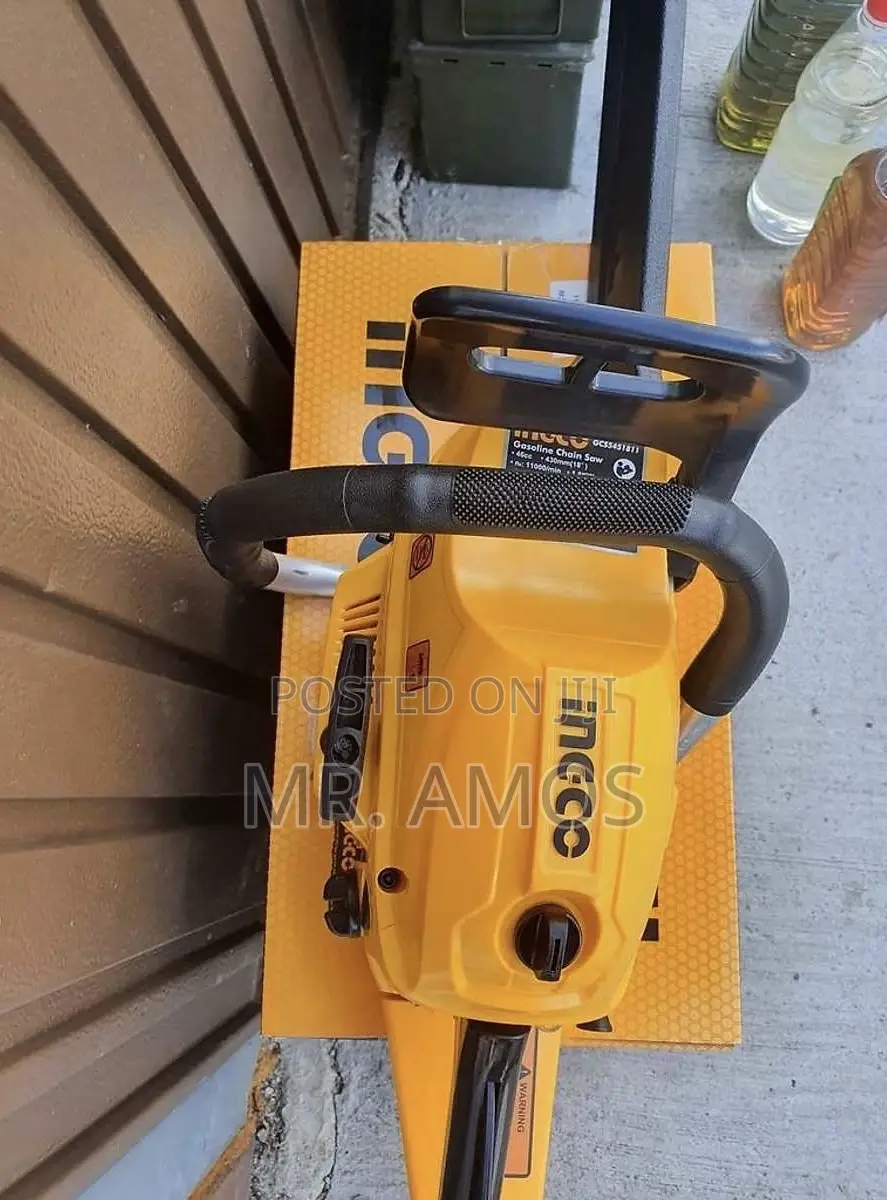 24" Gasoline Chainsaw With Powerful 2.4kw 2-Stroke Motor - GCS