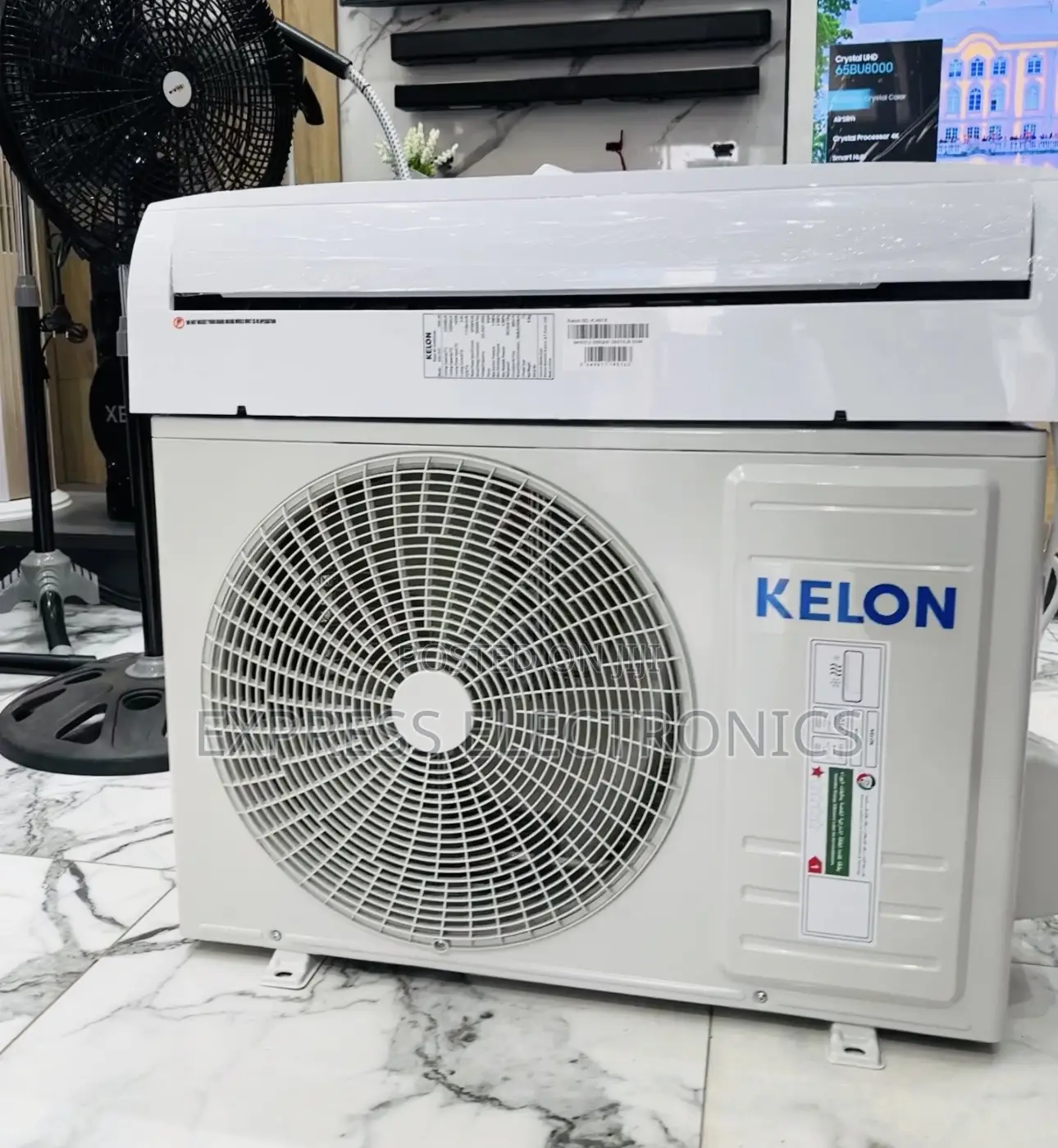 Kelon Split Air Conditioner 2.0hp R410 Gas White