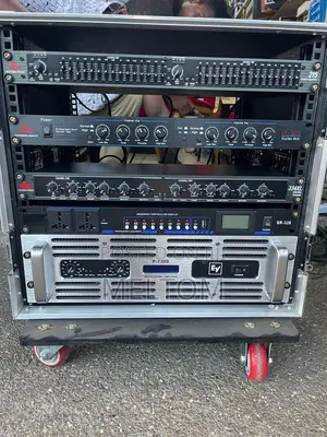 Loaded 12U Rack/Flight Case for Mid Range Speakers