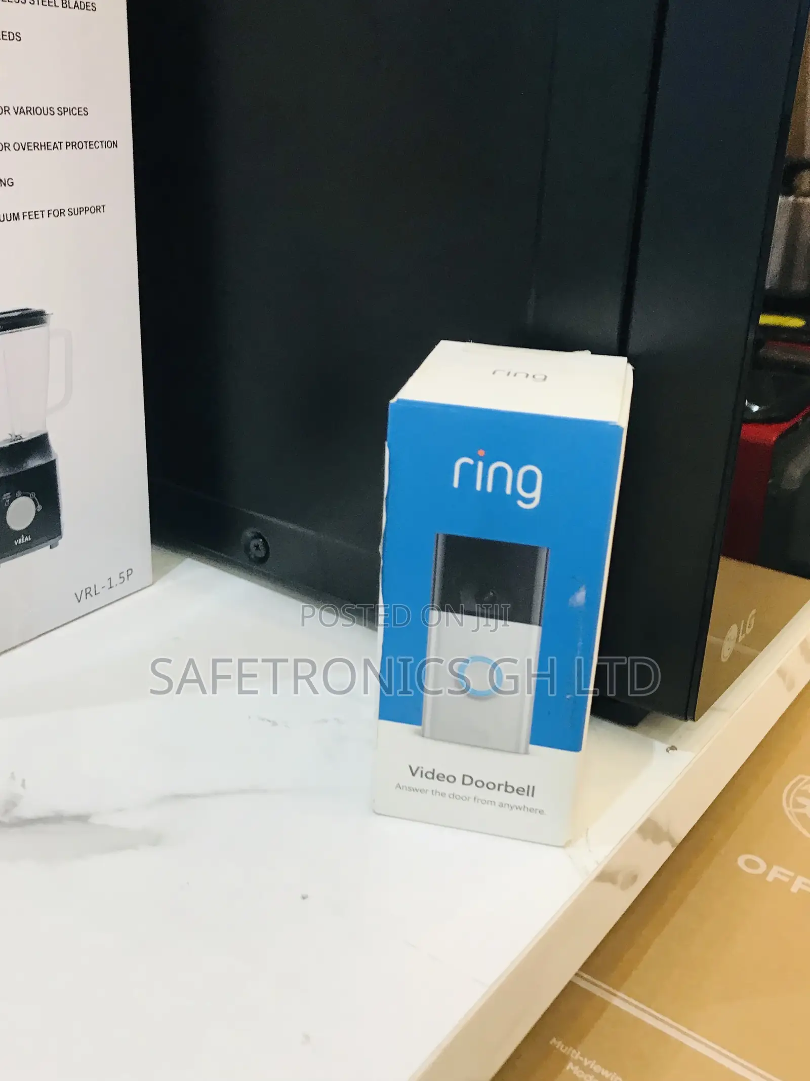 Authentic New Ring  Video Door Bell White