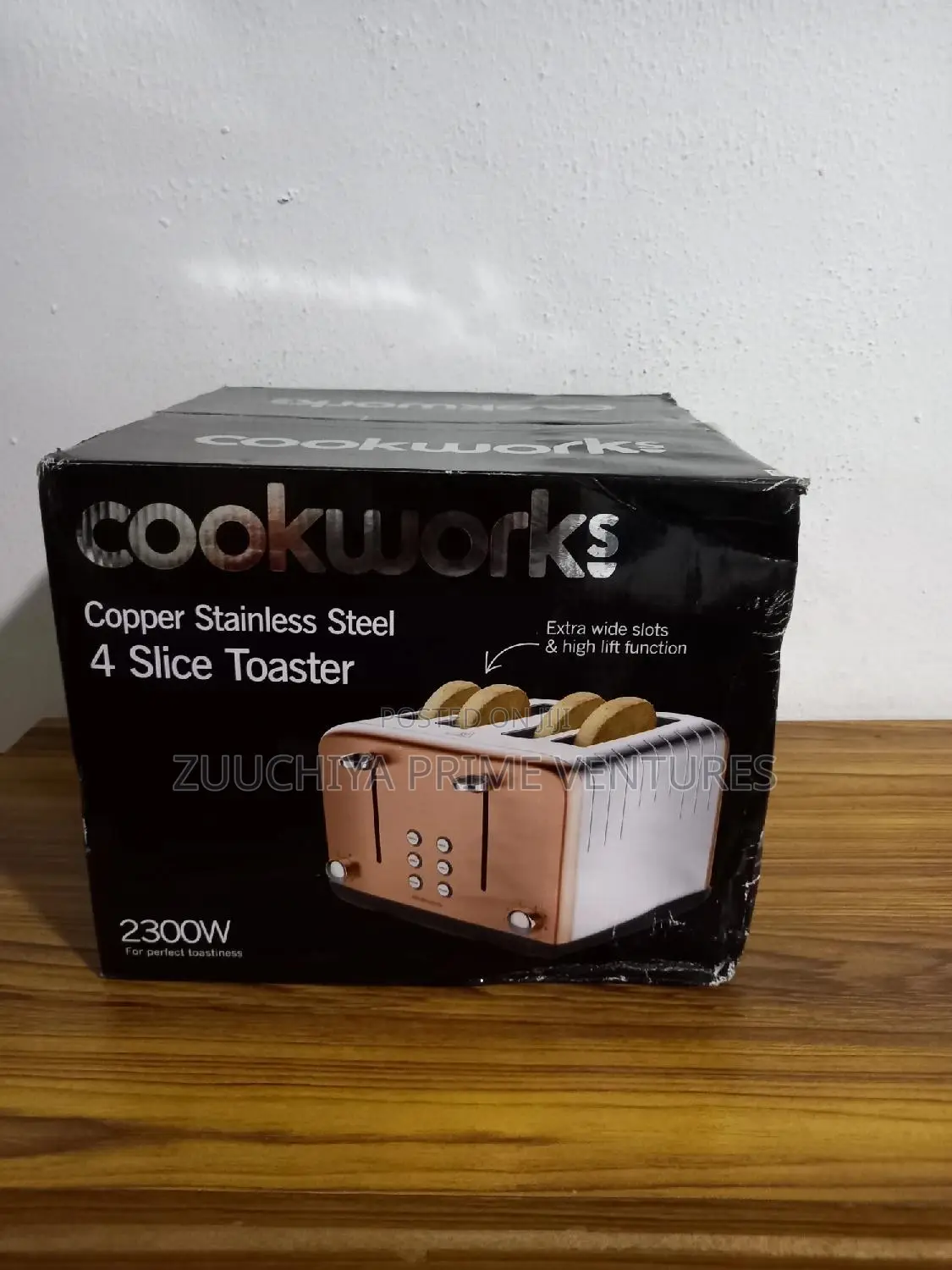 Cookworks 4 Slice Toaster From Uk