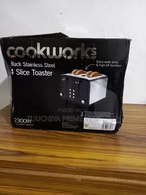 Cookworks 4 Slice Toaster From Uk