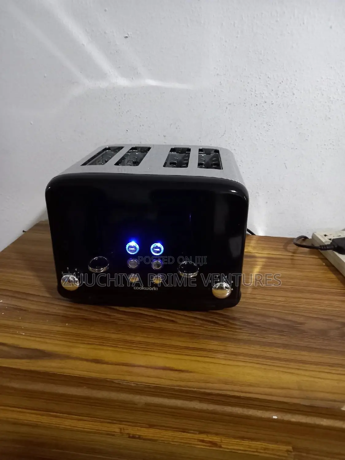 Cookworks 4 Slice Toaster From Uk