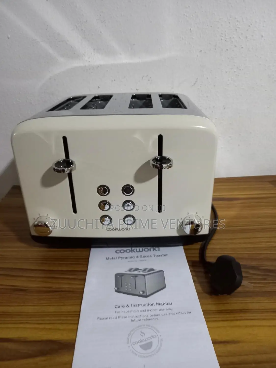 Cookworks 4 Slice Toaster From Uk