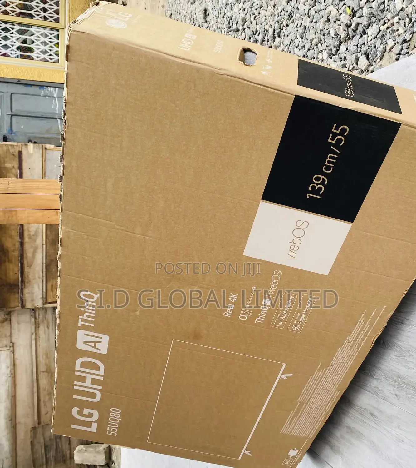 Good LG UHD UR80 55 Inch, Smart TV, 2023
