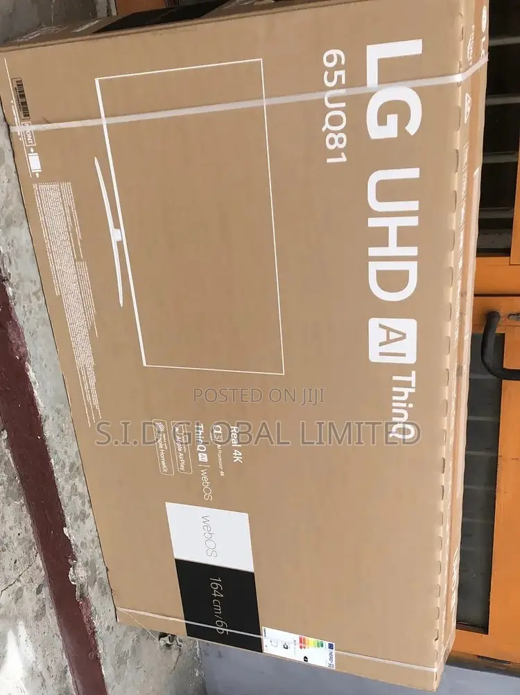 Newly Arrived LG Uhd 65'' Uq8100 TV HDR Smart