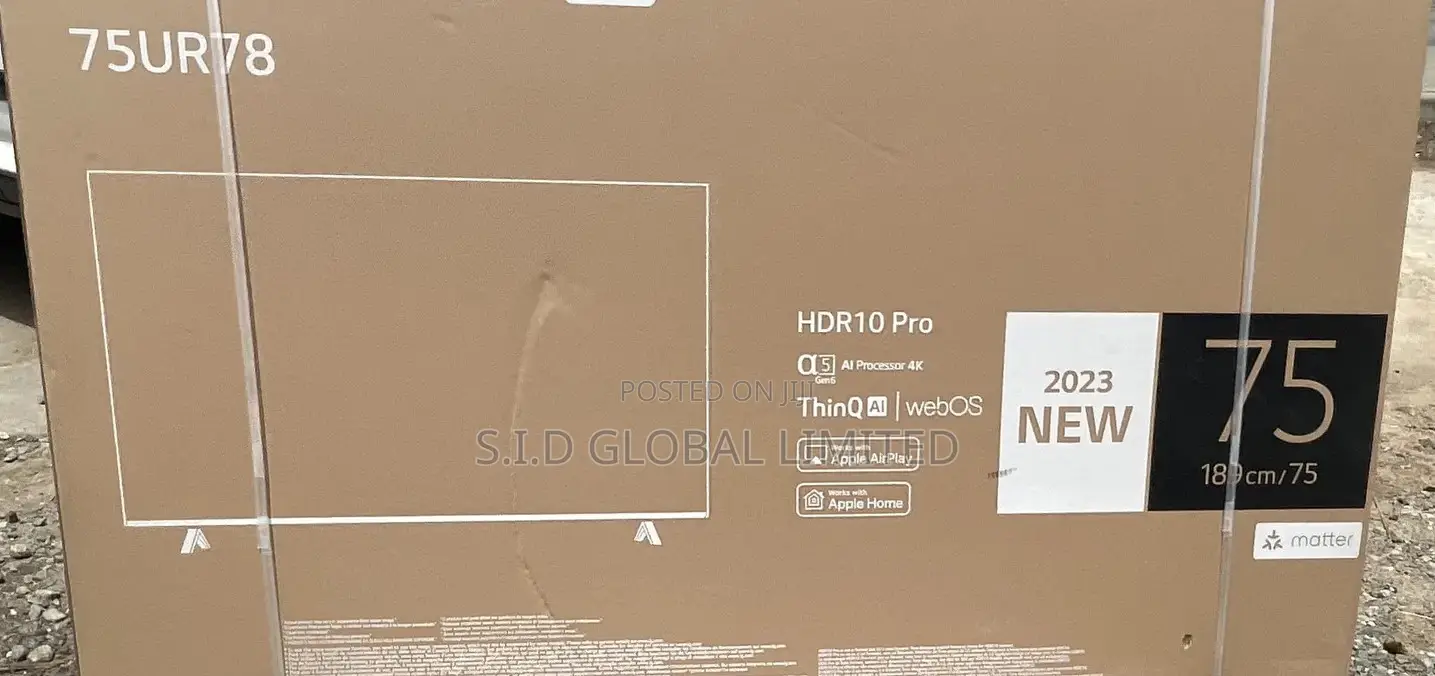 Get Quality LG UR78 75 Inch Smart UHD TV 2023