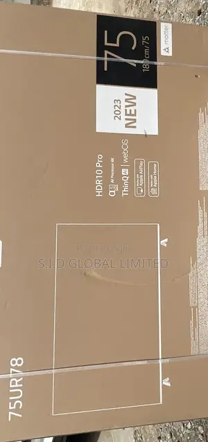 Fresh Spotted LG UR78 75 Inch Smart UHD TV 2023