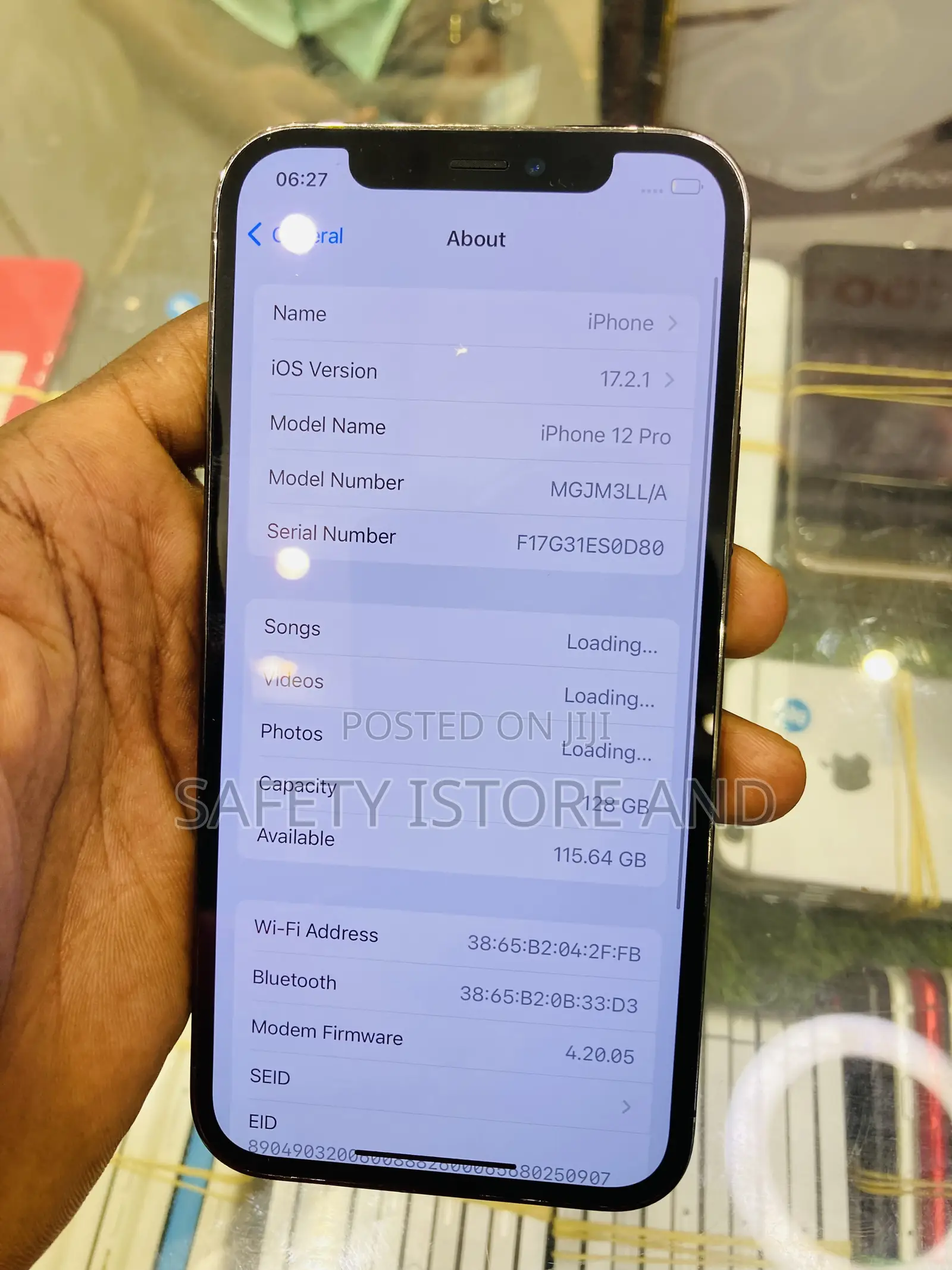 New Apple iPhone 12 Pro 128 GB Black