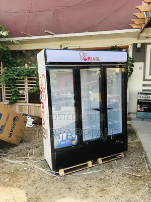 Buy Authentic Pearl PVC-150 Three Door Beverage Cooler.
