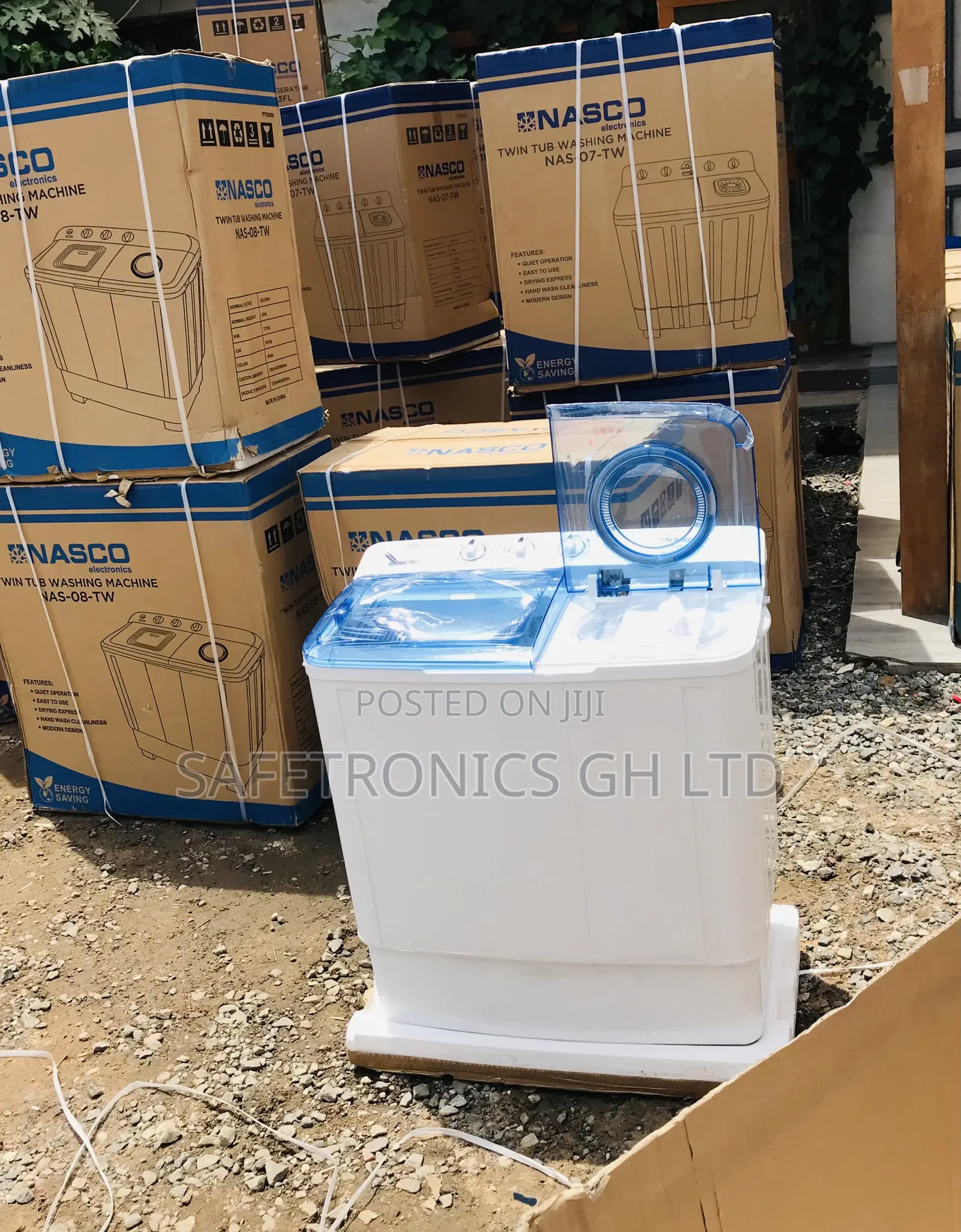 Durable Nasco 8kg Topload Semiautomatic Washingmachine