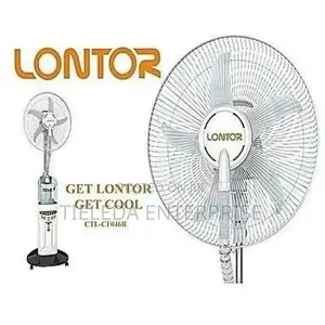 Water Mist Rechargeable Floor Fan