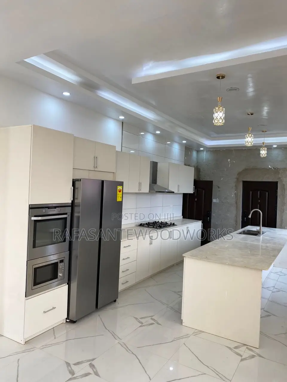RAF Kitchen Cabinet With Laminate Plywood and MDF Board