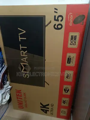 Unitek 65inch Smart(Android) UHD Flameless