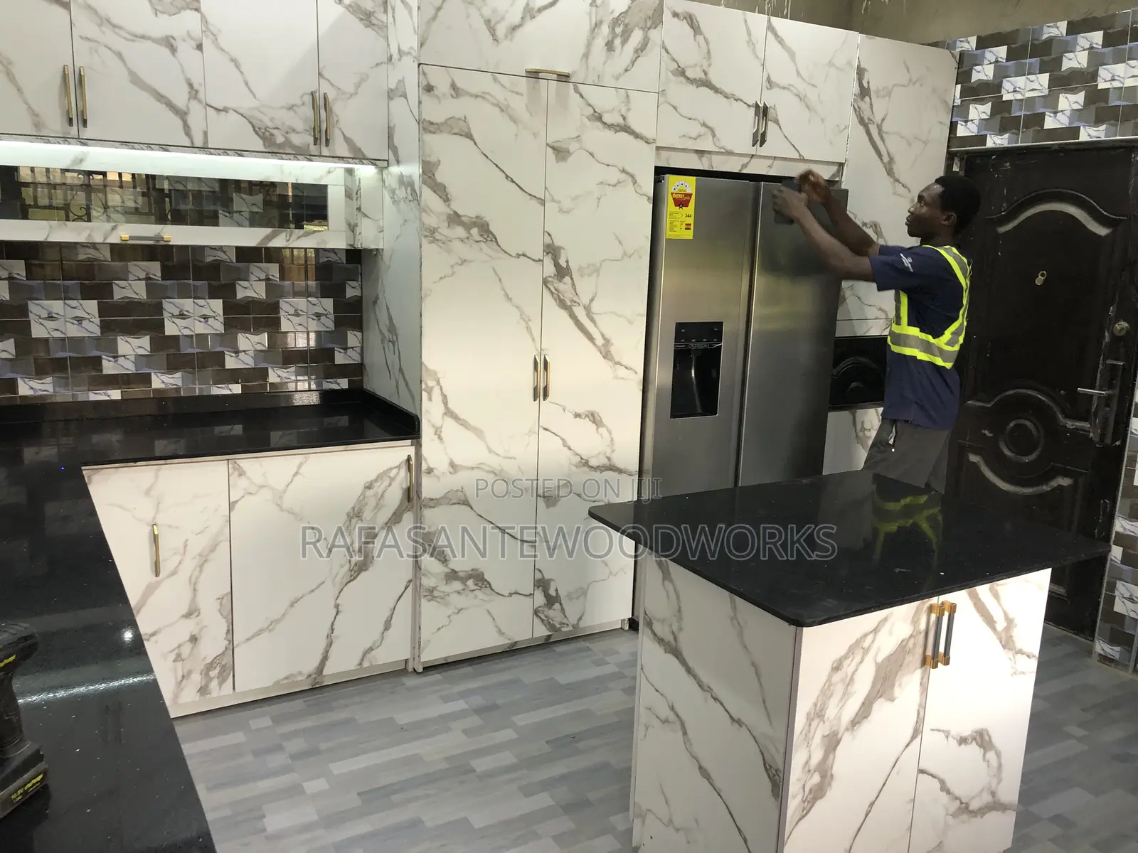 RAF Kitchen With MDF and Laminated Plywood Only in Kumasi Metropolitan Furniture