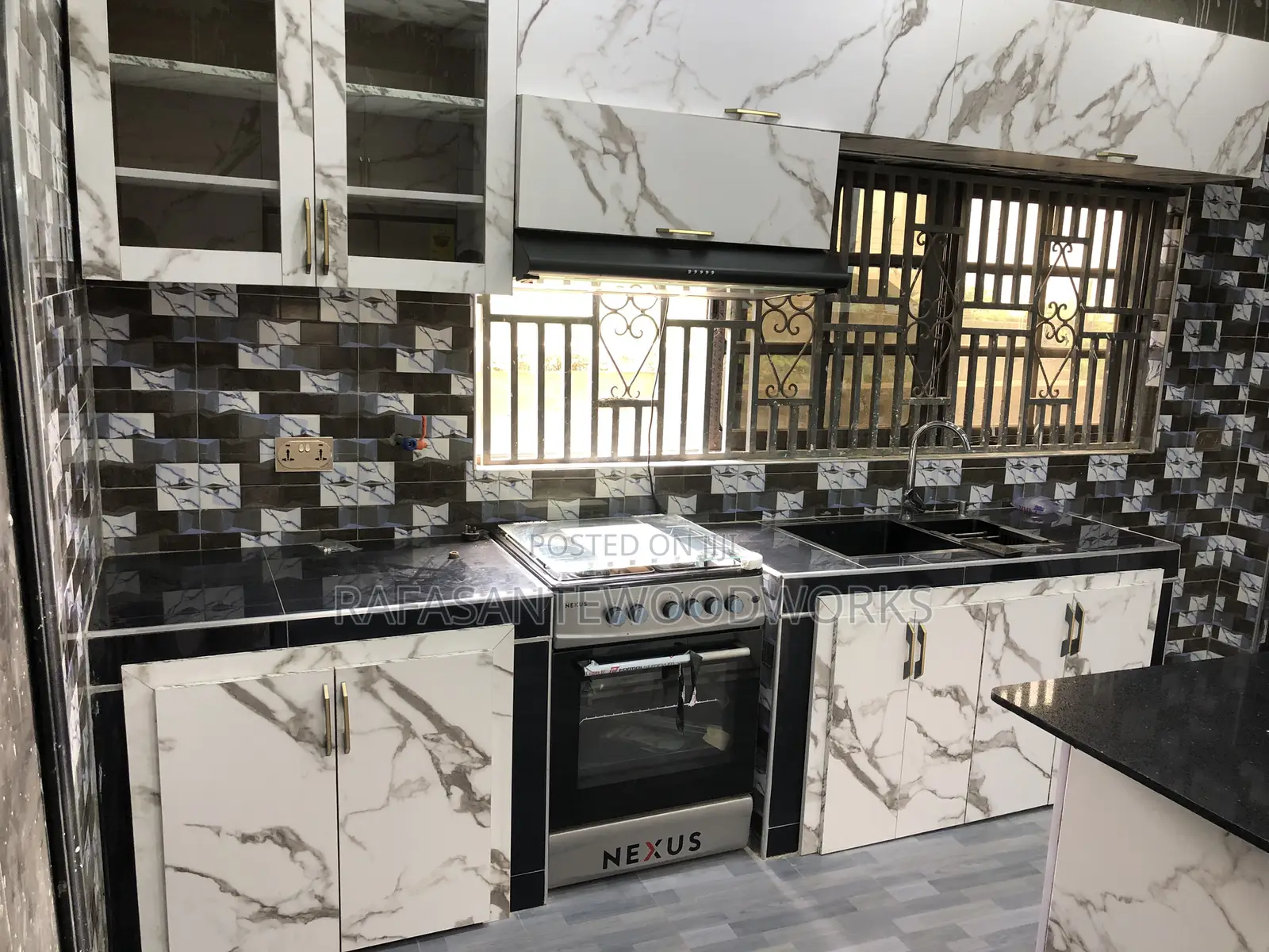 RAF Kitchen Cabinet With MDF and Laminated Plywood Only
