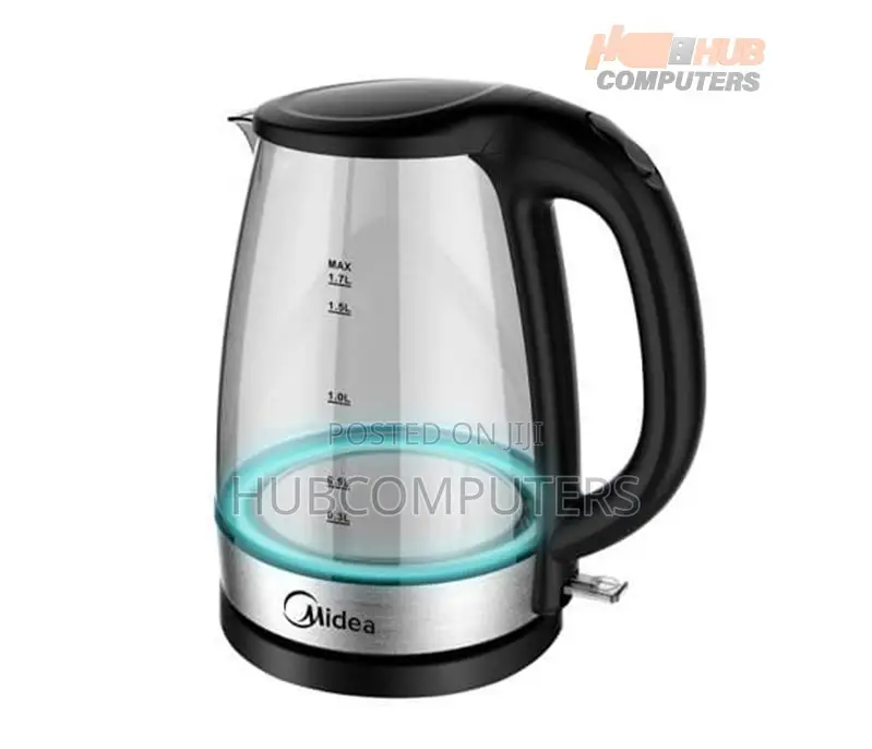 Midea -17g02b Kettle 1.7ltr Plastic White