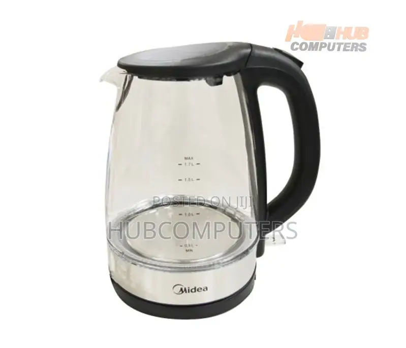 Midea -17g02b Kettle 1.7ltr Plastic White