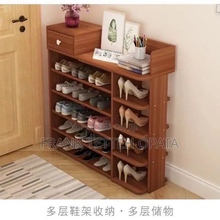 5 Tier Wooden Shoe Rack in Mataheko - Storage & Organization, Frank ...