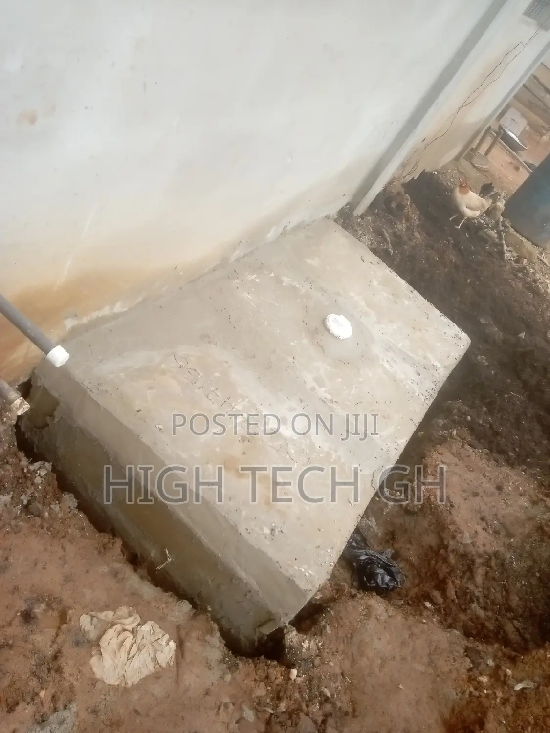 Kade Bio Digester Toilet Construction