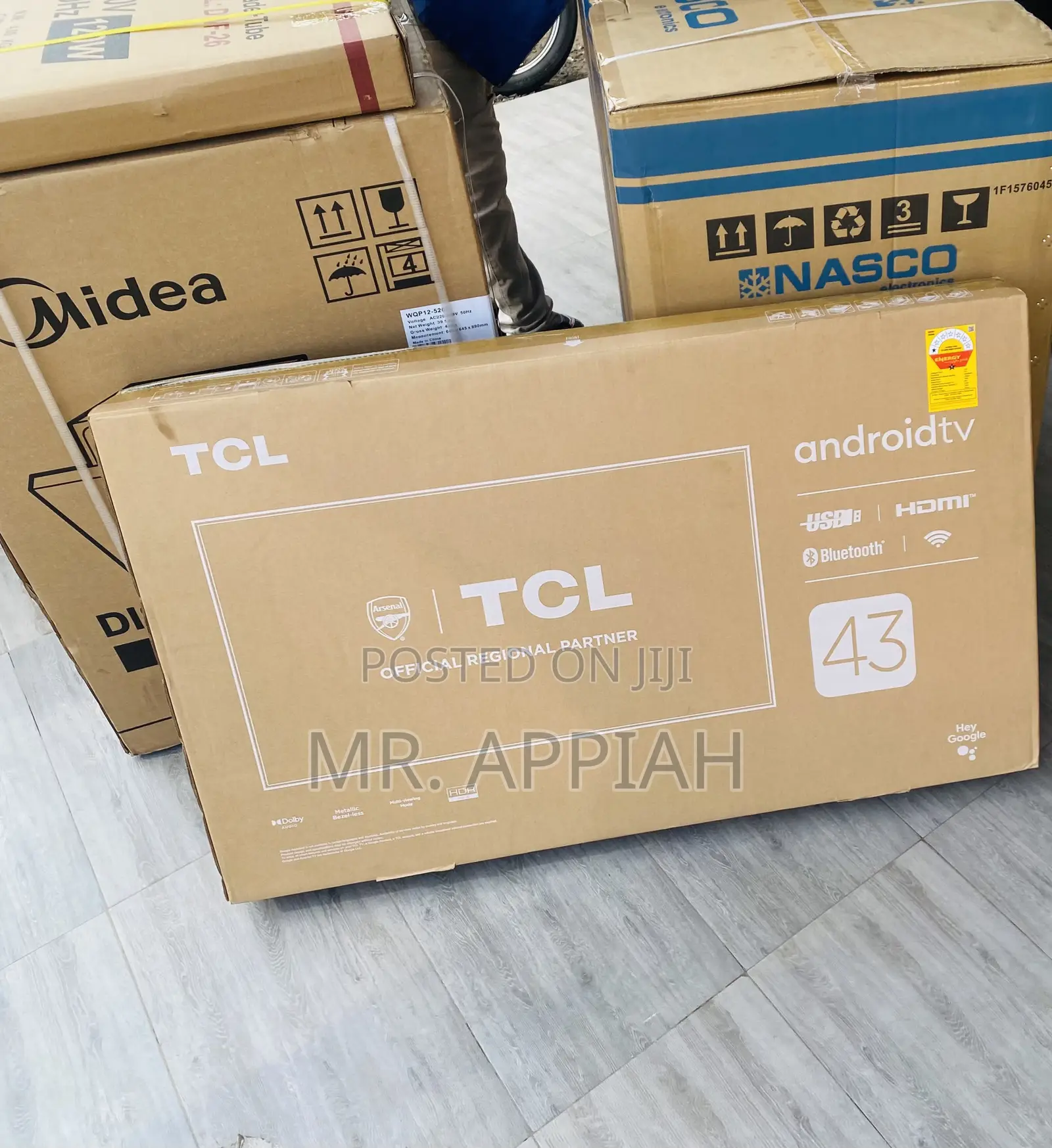 Full HD TCL 43s5400 43 Inch Led Tv(Black).