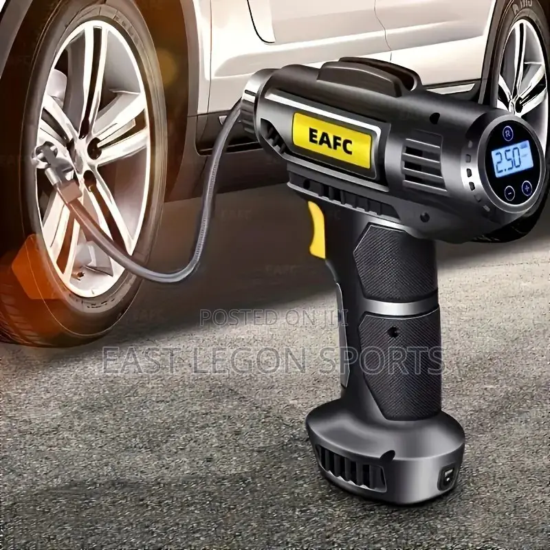 Air Digital Tire Pump Wireless Car Bike Tyre Pressure Rech