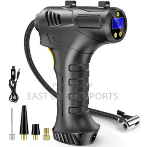 Air Digital Tire Pump Wireless Car Bike Tyre Pressure Rech