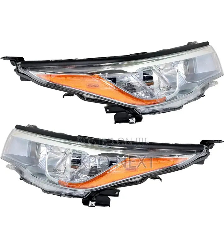 Highlander Headlights Assembly Pair 2017-2018