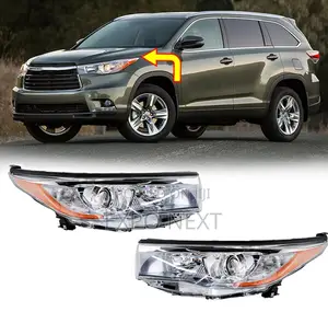 Highlander Headlights Assembly Pair 2017-2018