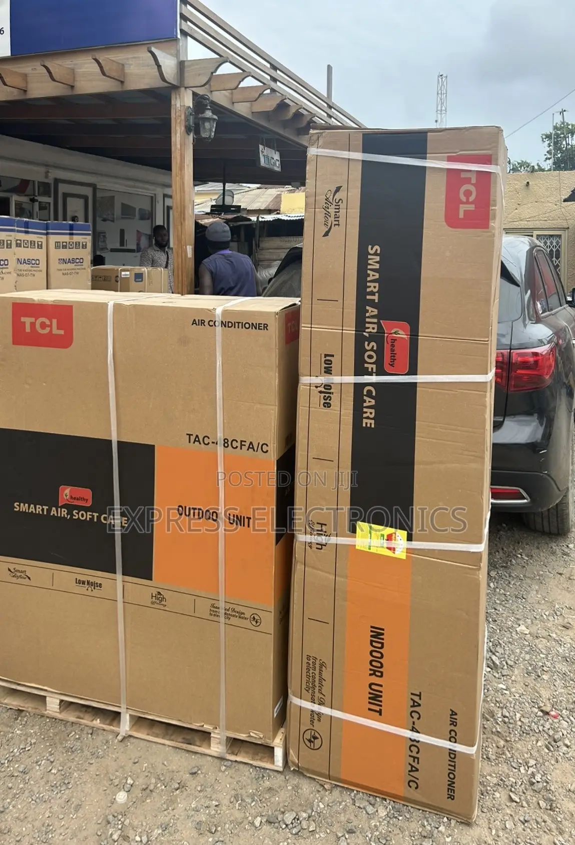 Fresh Airflow Smart TCL 5hp Split R410 Gas Floor Standing
