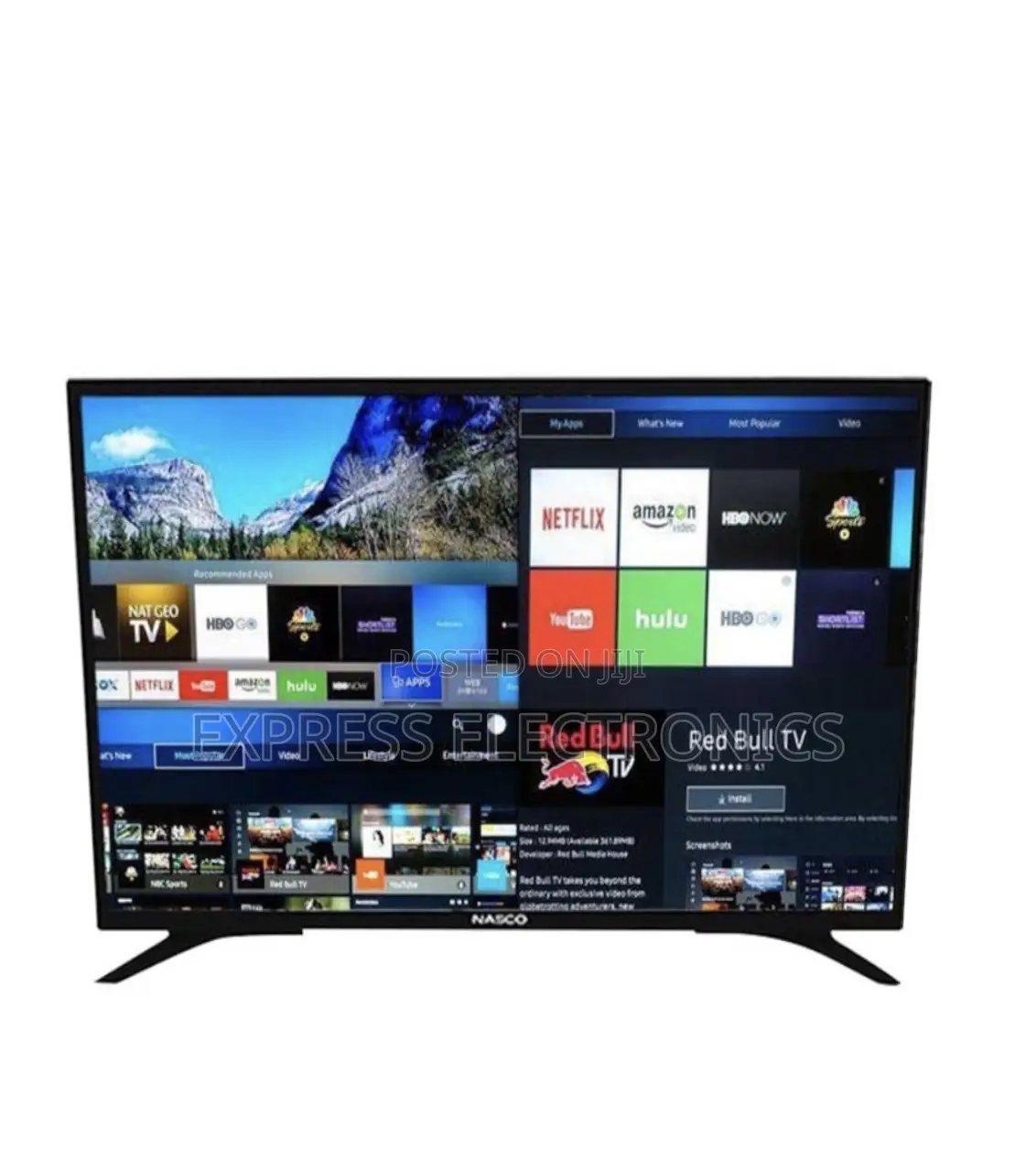 Get a Slim UHD Smart Gloss Nasco 50”Tv