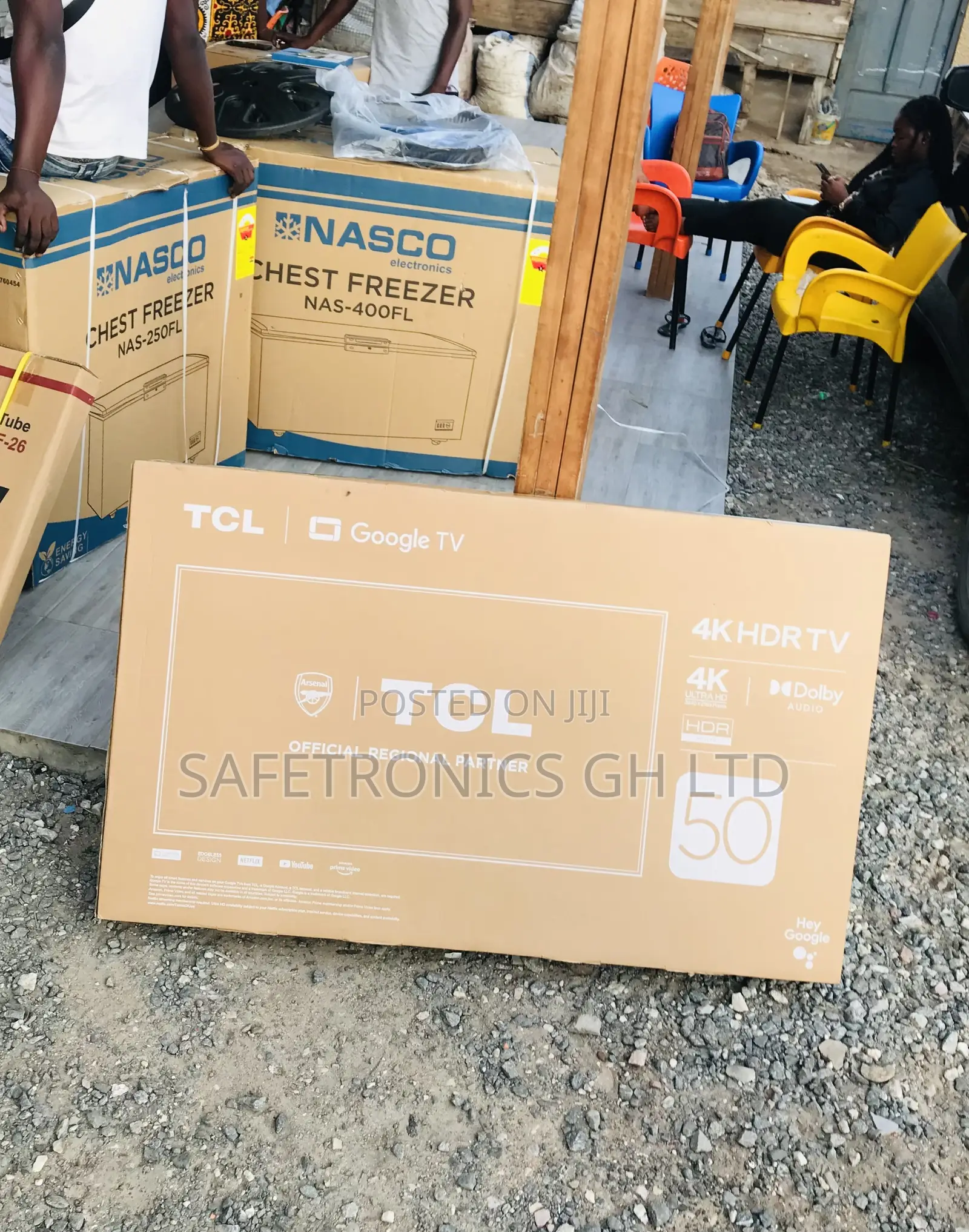 Glossy TCL Glossy Led Smart 50 Inches Full HD P635 Tv