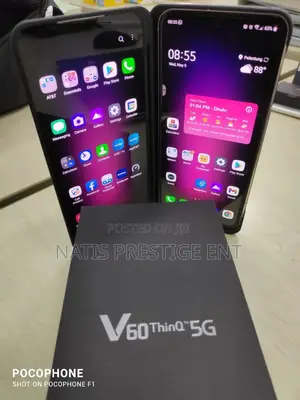 New LG V60 ThinQ 5G UW 128 GB Black