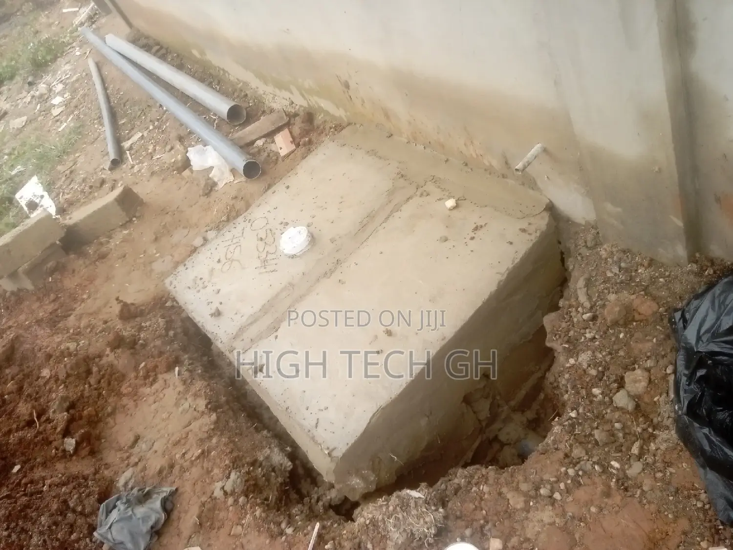 Bio Gas// Bio Digester Toilet Construction Mallam