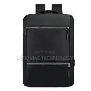 Casual Bag Business Laptop Backpack With USB Charging Port