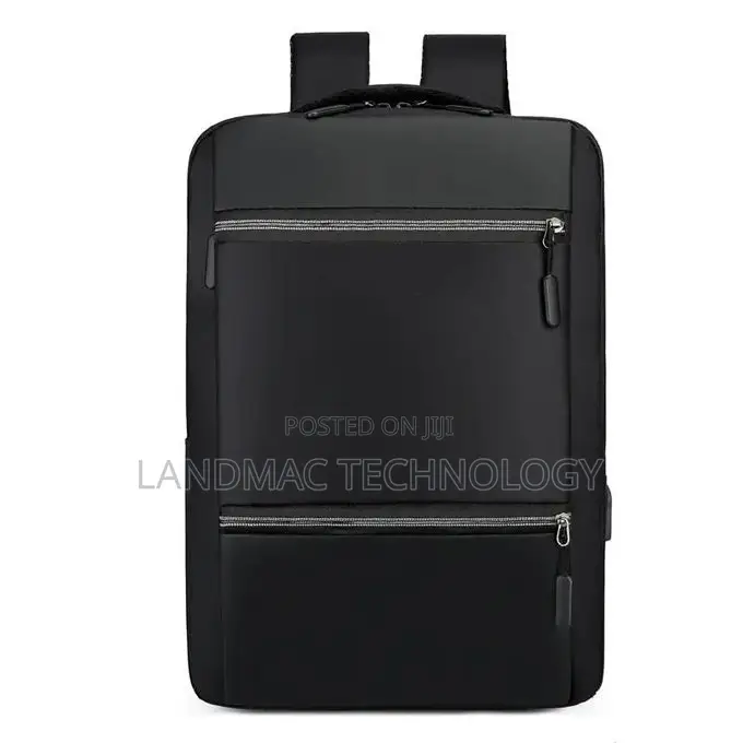 Casual Bag Business Laptop Backpack With USB Charging Port