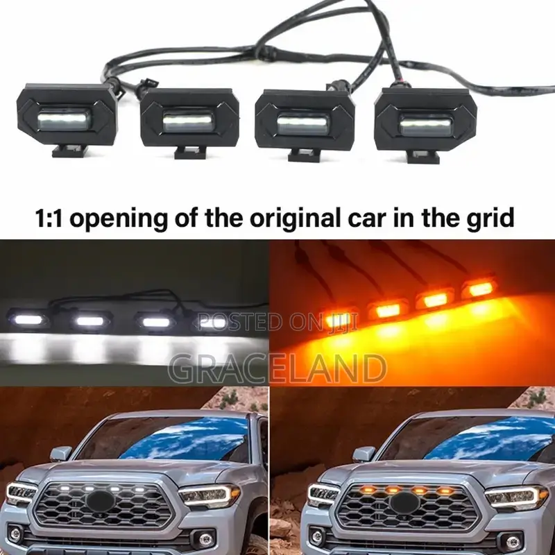 This Is Original Toyota Tacoma Front Girll With Eagle Eyes