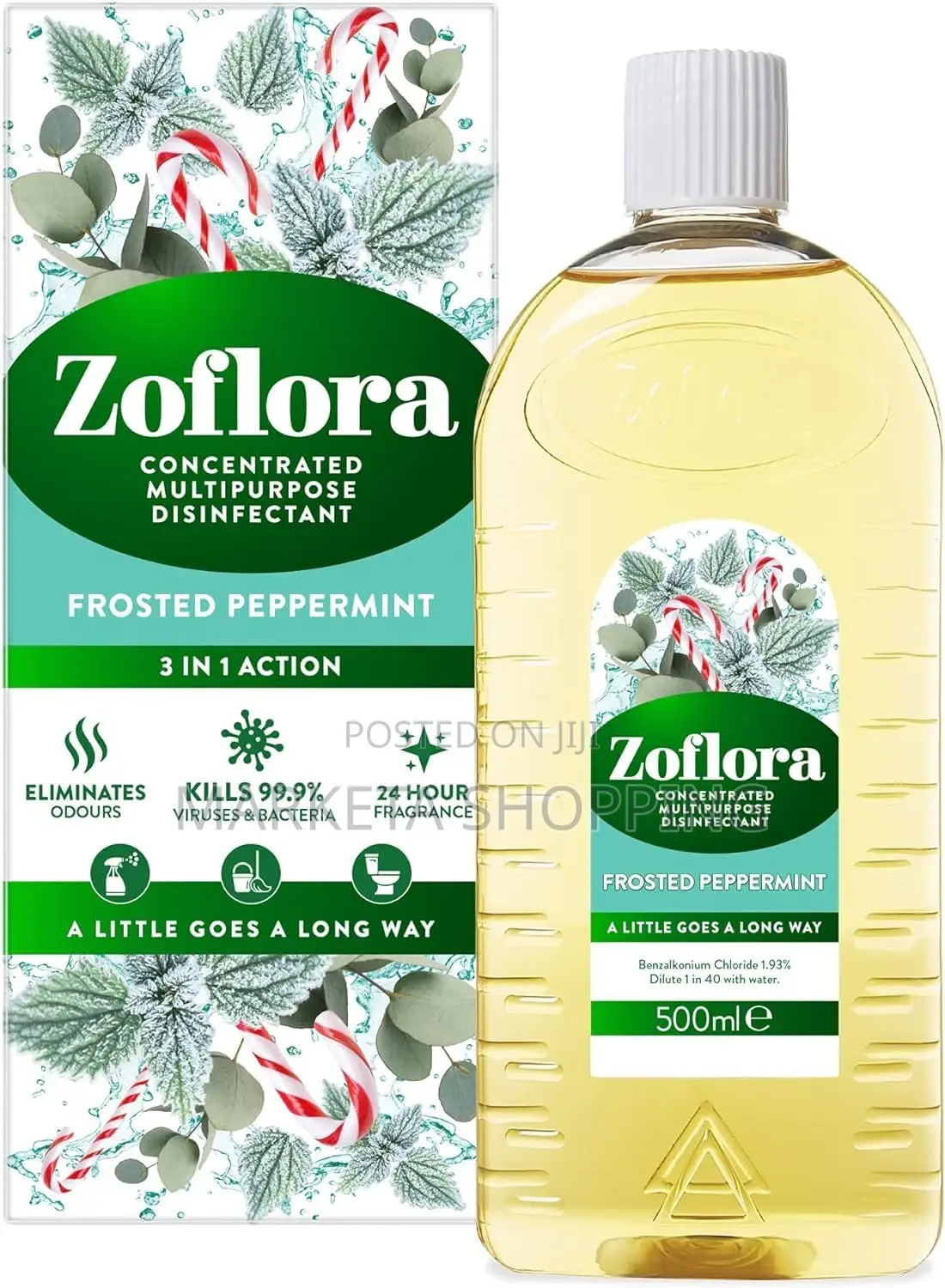Zoflora Frosted Peppermint 500ml