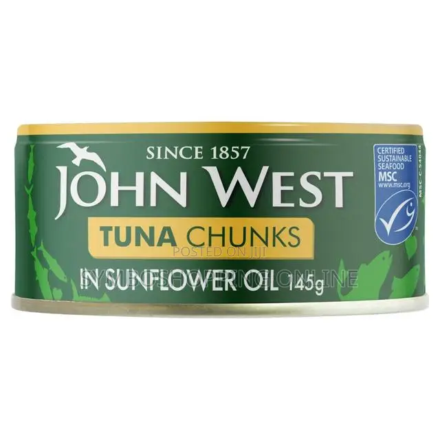 John West Tuna in Sunflower 12 Pack (145g)