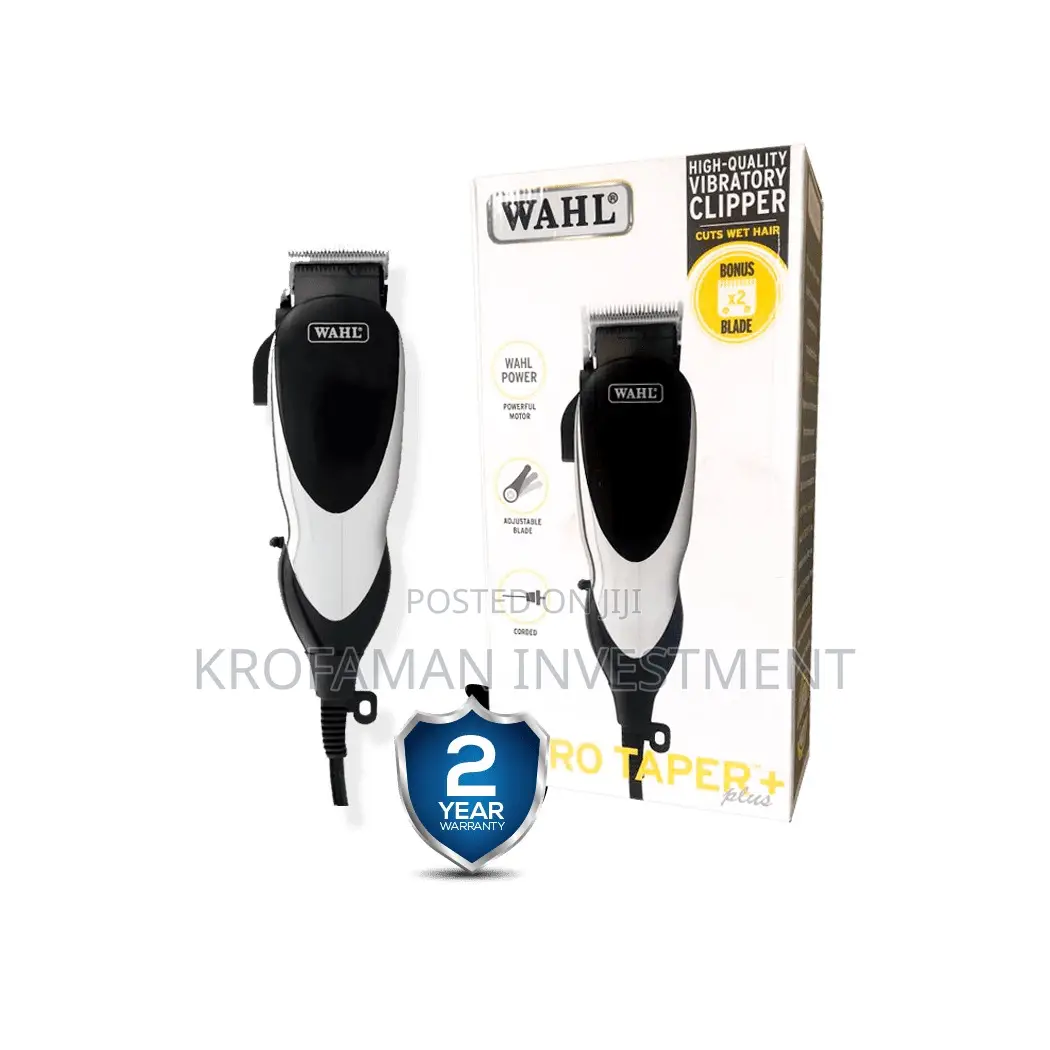 Wahl Afro Taper Plus Clipper – Black/White