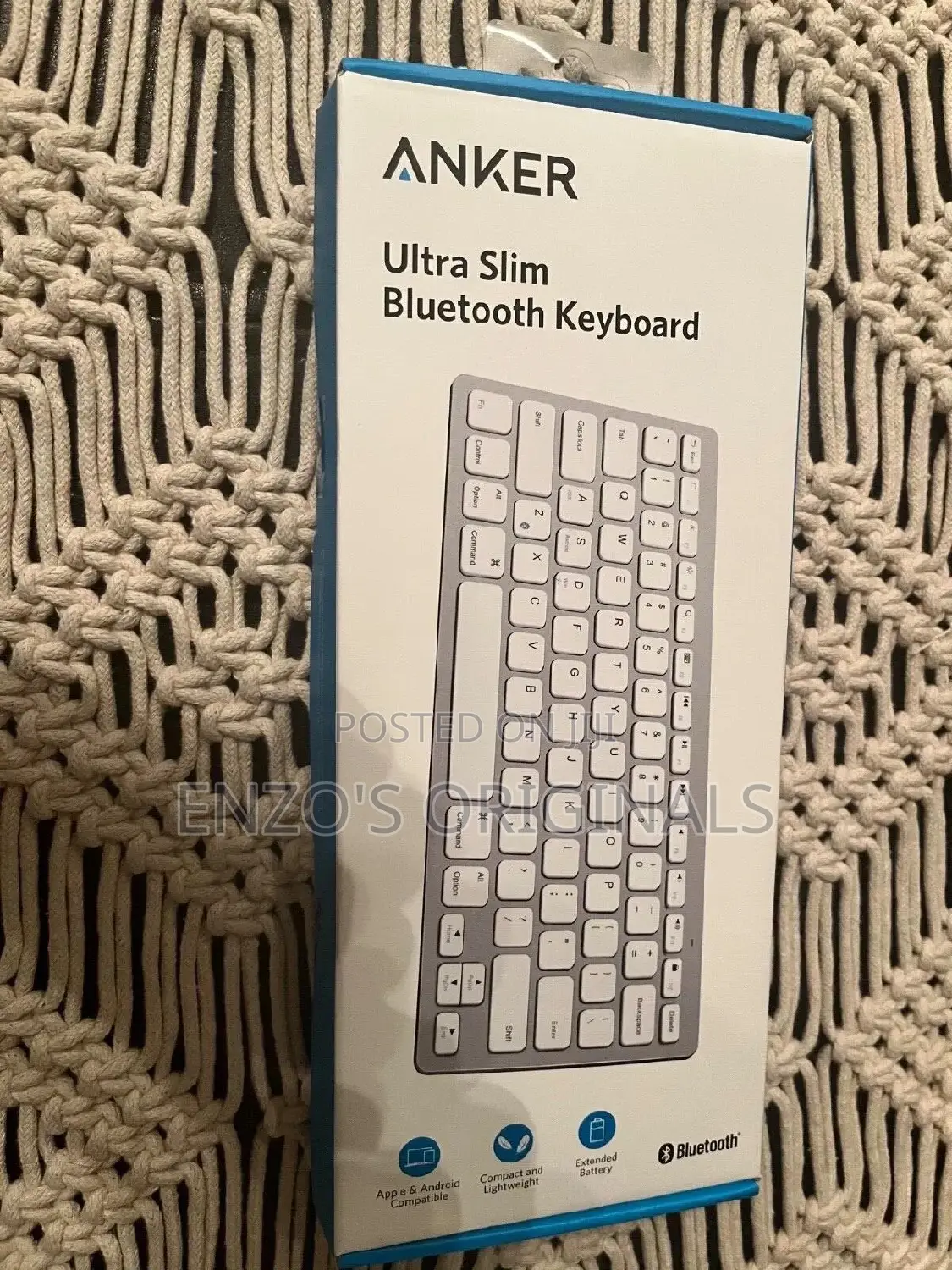 Original Bluetooth Keyboard Ultraslim Universal by Anker