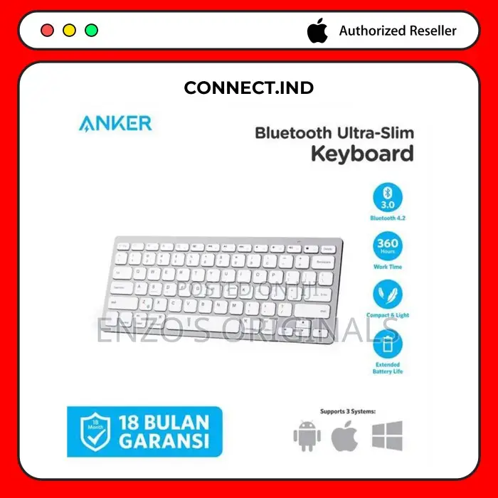 Original Bluetooth Keyboard Ultraslim Universal by Anker