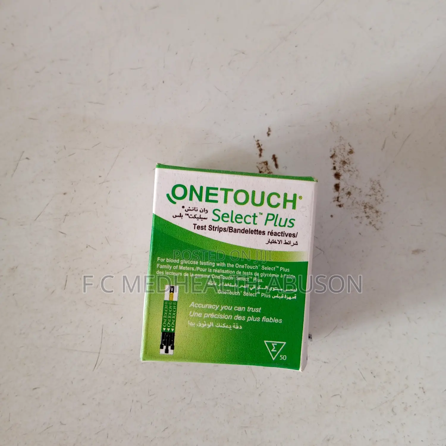 One Touch Select Plus Strips