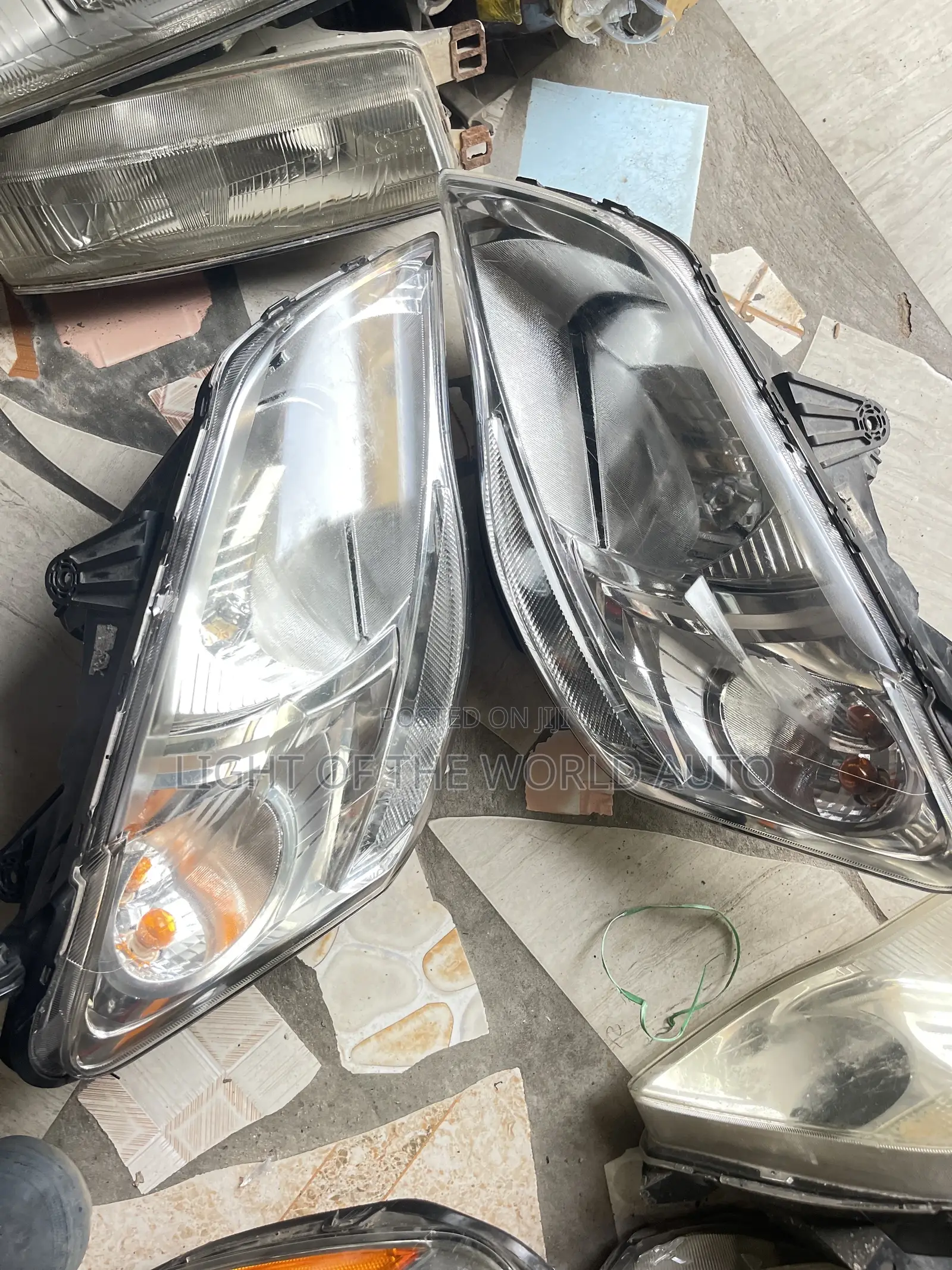 Sangyong Korando 2012 Headlight