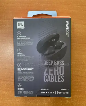 JBL Wave 200TWS Deep Base Bluetooth Earbuds
