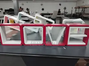 Wooden Shelves With Love Design