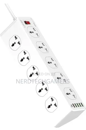 Ldnio Sc10610 2500w 10 Sockets With 5 Usb Ports and 1 Type-