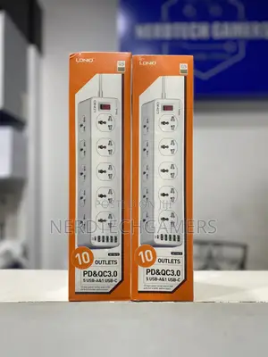 Ldnio Sc10610 2500w 10 Sockets With 5 Usb Ports and 1 Type-