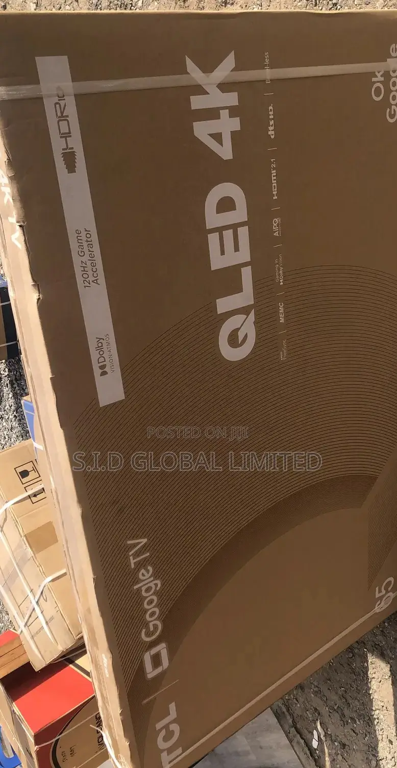 Brand New TCL Qled 65C645 Smart Android Television