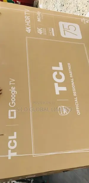 Newly Arrived TCL Qled 75C645 Smart Android Television